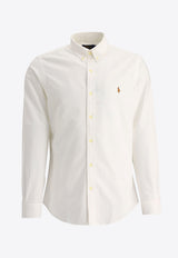 Logo-Embroidered Buttoned Shirt