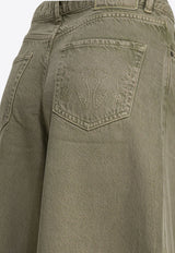Denim Bermuda Shorts