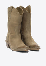Leather Ankle Boots