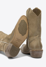 Leather Ankle Boots