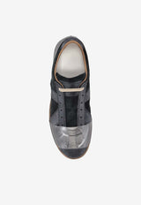 Maison Margiela Replica Suede Low-Top Sneakers Black S57WS0524P7570_H1145