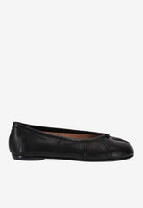 Maison Margiela Tabi New Leather Ballet Flats Black S57WZ0028P3753_T8013
