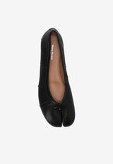 Maison Margiela Tabi New Leather Ballet Flats Black S57WZ0028P3753_T8013
