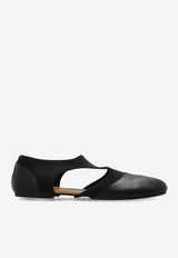 Maison Margiela Tabi Jazz Leather Slippers Black S58WR0126PR869_T8013