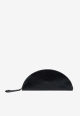 Maison Margiela Halfmoon Leather Pouch Bag Black SB1ZI0015P8831_T8013
