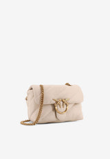 PINKO Mini Love Puff Quilted Shoulder Bag Cream 100039A0F2Z14Q_White_44130107