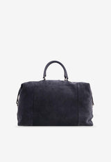 Kiton Ciro Paone Suede Weekend Travel Bag Blue UBA0148N0142001BLUE_Blue_42176933