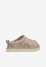 UGG Kids Girls Tazz Sun Stitch Slippers Beige 1175210K_MDSD
