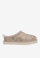 UGG Kids Girls Tazz Sun Stitch Slippers Beige 1175210K_MDSD