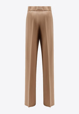 Max Mara Fernet Tailored Wool Pants Brown 2521136121600FERNET_010