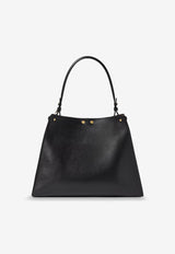 Fendi Medium Way Leather Shoulder Bag Black 8BN368AWPFF1DDQ_NERO CHOCOLATE OS_42822718