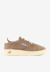 Autry Medalist Low-Top Suede Sneakers Brown AULMUH10CIGAR WHT_Marrone Bianco_44128580