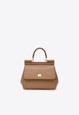 Dolce & Gabbana Small Sicily Top Handle Bag Caramel BB6003B1001/S_DOLCE-8M417