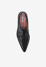 Thom Browne 50 Longwing Brogue Shoes Black FFH249A06257_001
