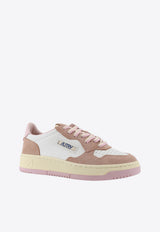 Autry Medalist Leather and Suede Sneakers White AULWBW01WHT PHARD_White_44128610
