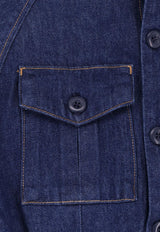 Polo Ralph Lauren Buttoned Denim Jacket Blue 211A96316001_HILLSTENWASH_48136922