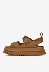 UGG Goldenglow Logo Sandals Brown 1152685_BRWN