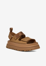UGG Goldenglow Logo Sandals Brown 1152685_BRWN