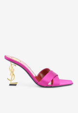 Saint Laurent Opyum 85 Satin Mules Fuchsia 8189319QAB15518_MOROCCAN FUXIA_44132787