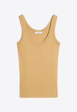 Lemaire Ribbed Tank Top Beige TS0001LJ1016_YE550