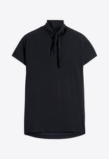 Lemaire Jersey Foulard Top Black TS0020LJ1049_BR498