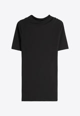 Lemaire Crepe Jersey Twisted Top Black TS0028LJ1051_BK999