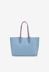 Christian Louboutin Cabata Leather Tote Bag Light Blue 12550454396_CERULEOSILVER_48030655