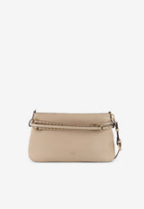 PINKO Medium Belted Leather Shoulder Bag Beige 106176A0QOC50Q_Beige_44130412