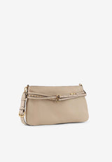 PINKO Medium Belted Leather Shoulder Bag Beige 106176A0QOC50Q_Beige_44130412