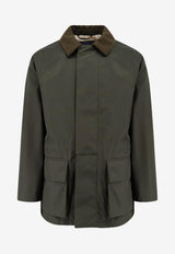 Loro Piana Horsey Utility Jacket Green FAP333950JT_TEA LEAVES_53281646