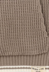 Golden Goose DB Journey Knitted Hooded Sweatshirt Dove GUP02580P00240255165_Bistre_41114778