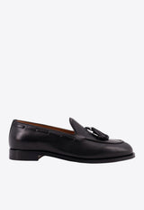 Loro Piana Brooks Brother Tassel Leather Loafers Black FAQ21578000_Black_53281599