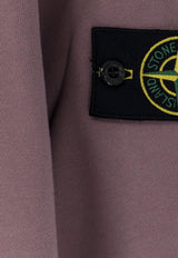 Stone Island Compass Patch Crewneck Sweater Purple L1S156100060S0051V008F_PURPLE GREY_48900772