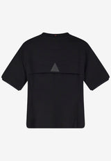 Moncler Grenoble Logo Patch T-shirt Black L10988C0000989AW1999_Black_53278406