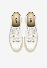 Autry Medalist Low-Top Sneakers White AULMLS_15