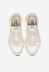 Autry Reelwind Nylon and Suede Sneakers Multicolor WWLWMU_01