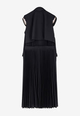 Sacai Double-Breasted Blazer Dress Black 2608279001_Black_54429822
