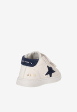 Golden Goose DB Kids Babies June Leather Sneakers White GJF00386F003322_10357