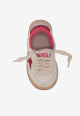 Golden Goose DB Kids Girls Ballstar Low-Top Sneakers White GJF00439F004247_10350