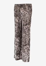 Golden Goose DB Toile De Jouy Printed Pants Gray GWP00821P002158_60567
