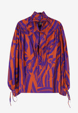 Catya Tied Blouse