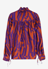 Catya Tied Blouse