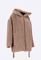 Max Mara The Cube Olivia Reversible Alpaca and Wool Jacket Beige 2529486105600OLIVIA_040 BE