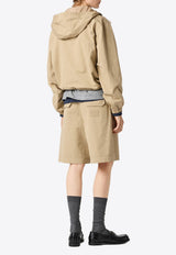 Miu Miu Embroidered Bermuda Shorts Beige MP1973SOOO19CU_F0065