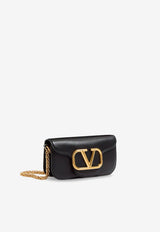Valentino Small Locò Calfskin Shoulder Bag Black 8W2B0K53ZXL0NO_Black_42176766