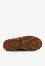 ALOHAS TB 490 Crochet-Trimmed Suede Sneakers Purple S10082303burgundy_Purple_54418031