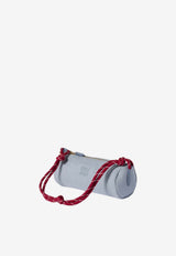 Miu Miu Embroidered Logo Shoulder Bag Blue 5NE8532IA7_F05DH