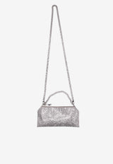 Stella McCartney Falabella Crystal Embellished Crossbody Bag Silver 7B0171WP0635_8101