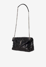 Saint Laurent Loulou Puffer Shoulder Bag Black 5774761EL00_1000