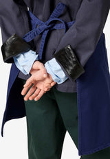 Miu Miu Garment-Dyed Stitched Apron Blue MCX338SOOO19JY_F0021